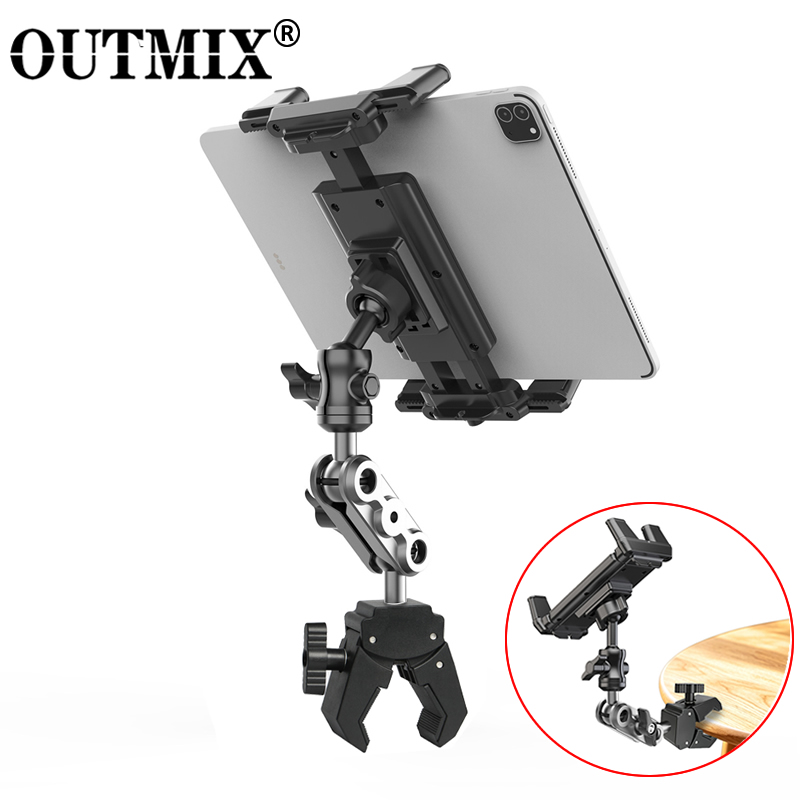 Home Gym Video - OUTMIX Tabletstandaard voor loopband, hometrainer, klem,