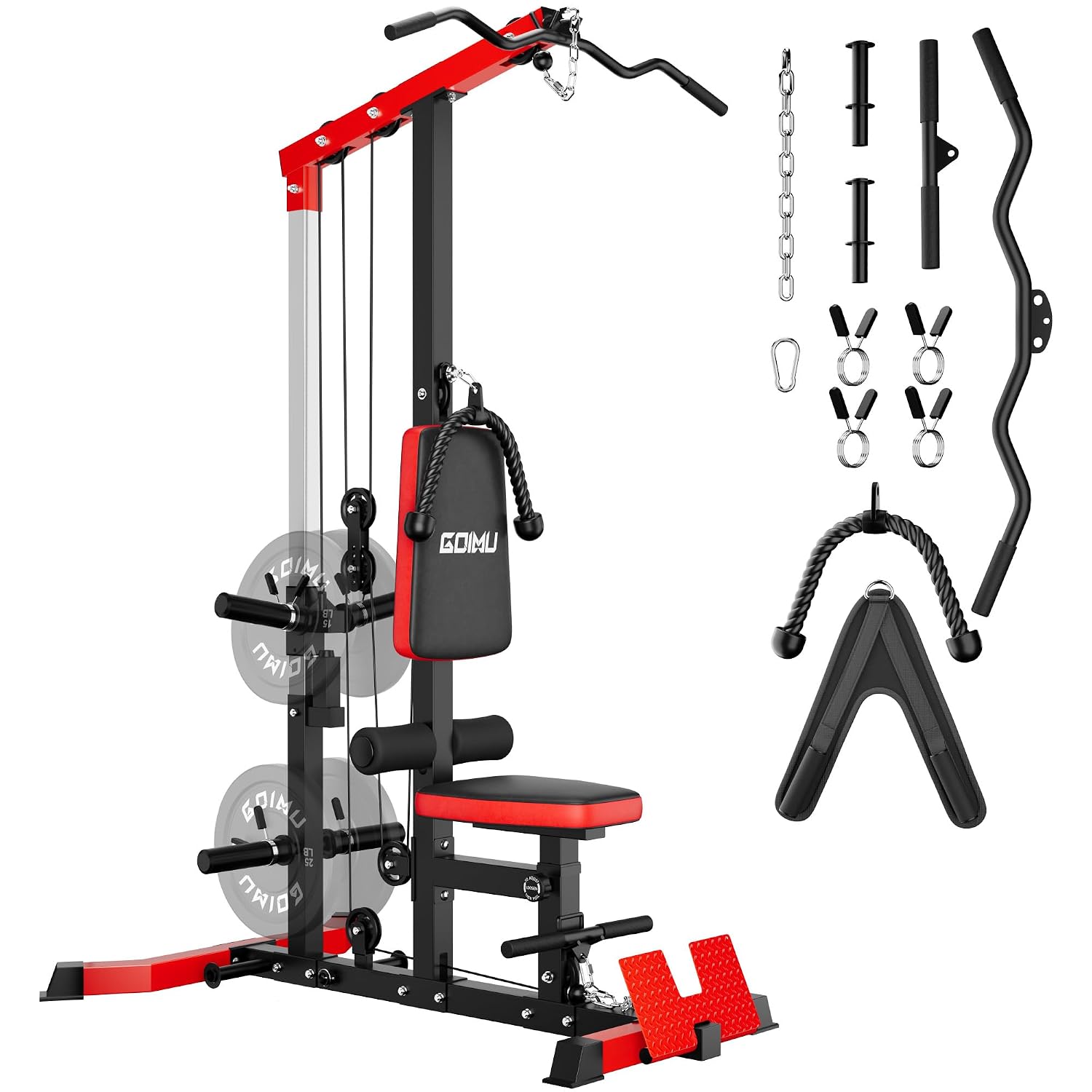 LAT Pulldown & Row Kabelmachin - Home Gym Lat Pulldown Machine recensie en prijs