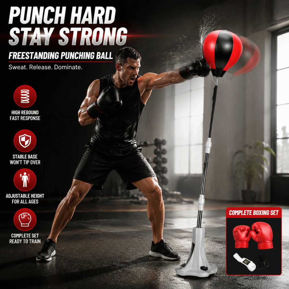 Staande boks snelheidsslagbal  - Boxing Bag Stand recensie en prijs
