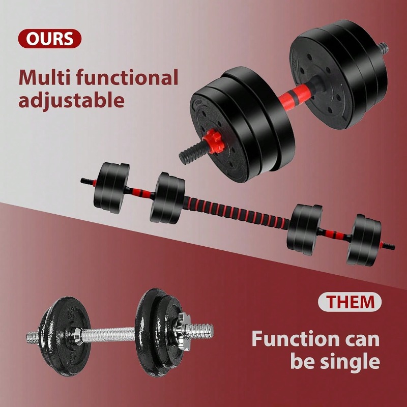 Verstelbare dumbbellset, 44 lb - Home Gym Used recensie en prijs