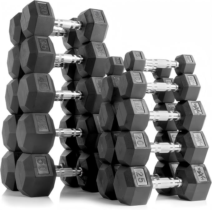 Premium rubber beklede hex dum - Home Gym Custom recensie en prijs