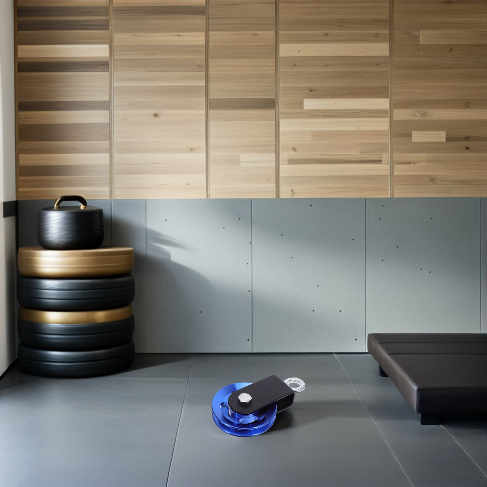 Blauwe aluminium kabelkatrol m - Home Gym Equipment Diy recensie en prijs
