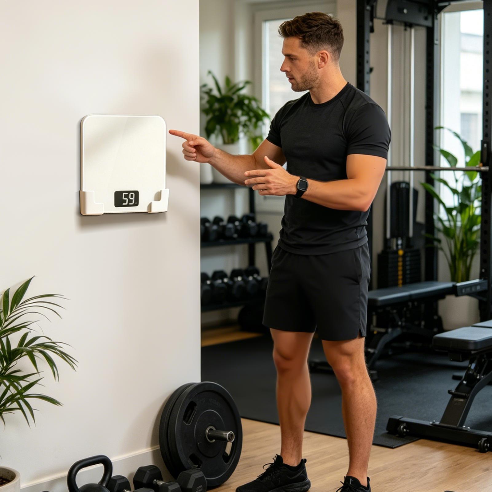 Geen boor nodig, opbergstandaa - Home Gym On Wall recensie en prijs