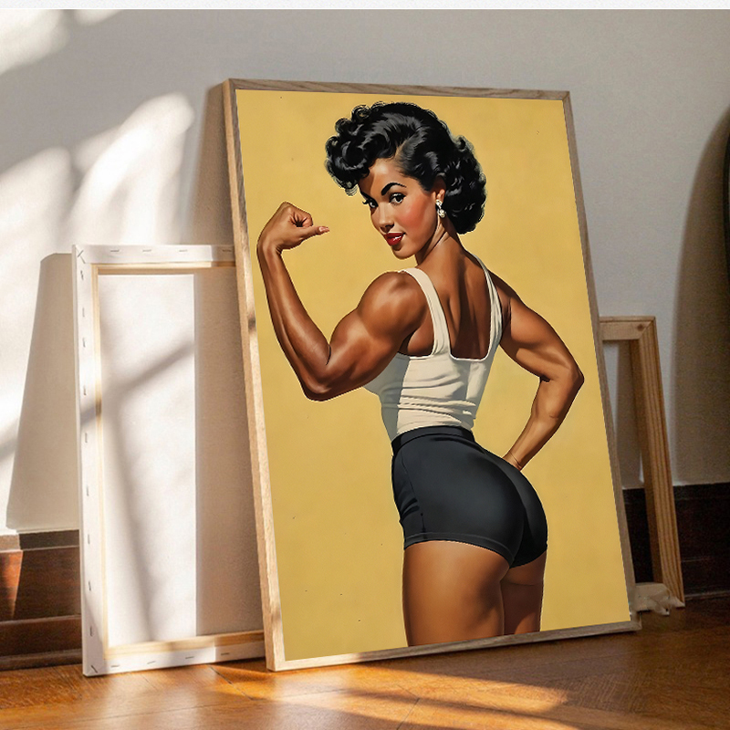 Poster en print canvas schilde - Home Gym On Wall recensie en prijs