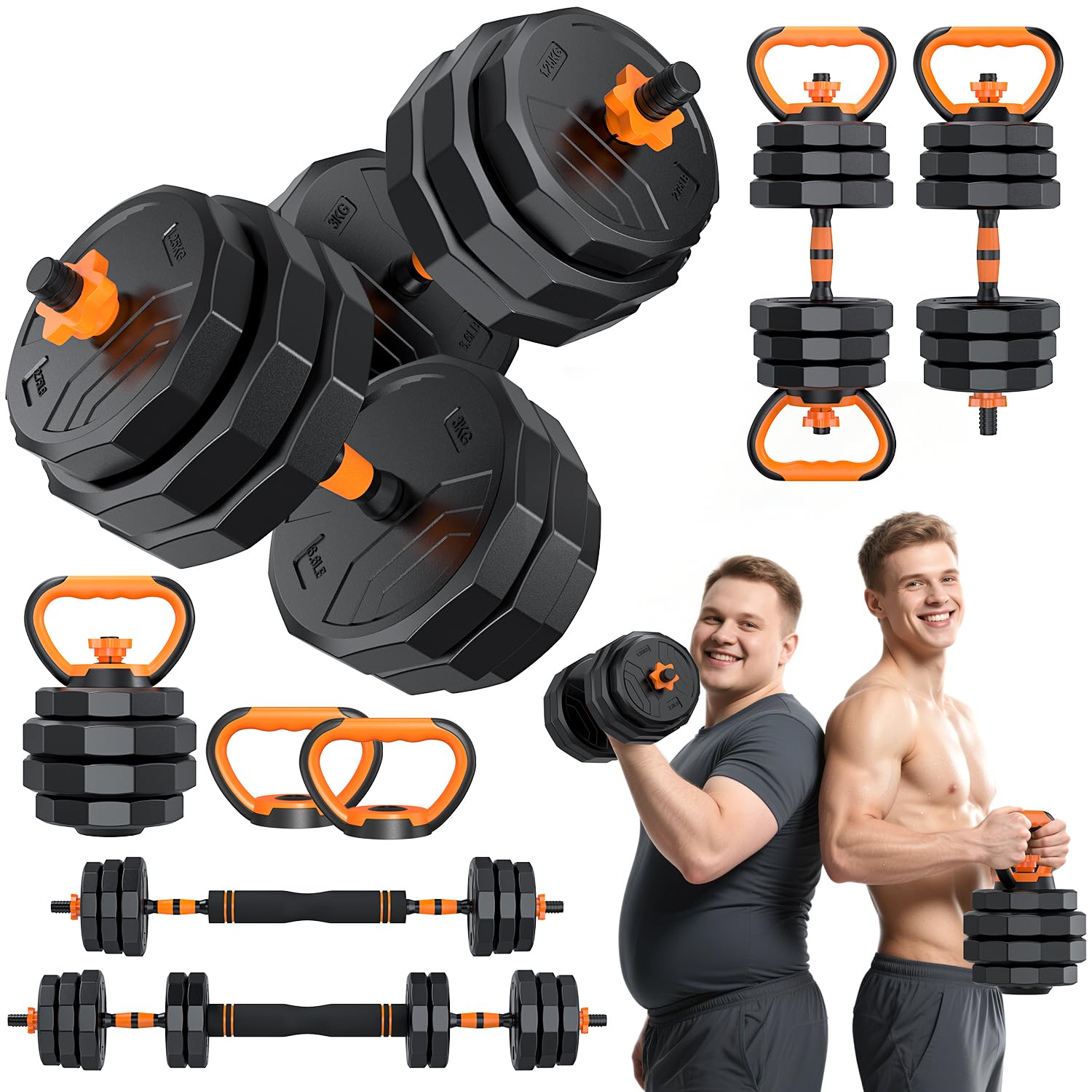 5-in-1 verstelbare dumbbell 33 - Home Gym Used recensie en prijs