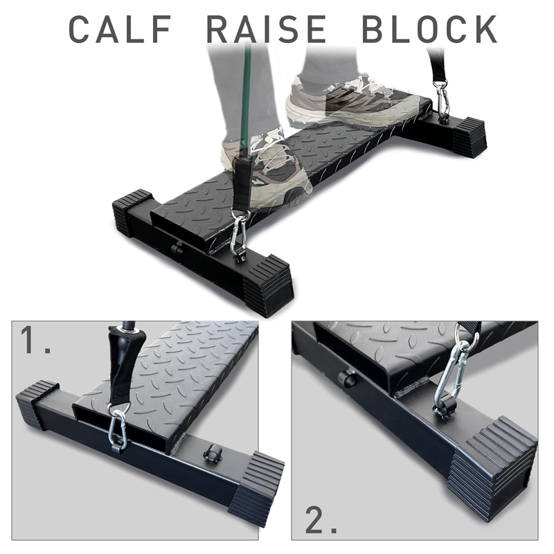 Steel Calf Raise Machine – Ver - Seated Calf Raise recensie en prijs