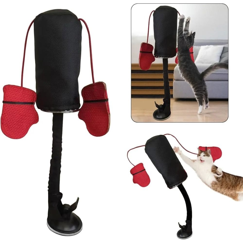 Zuignapbasis Kattenboksspeelgo - Boxing Bag Stand recensie en prijs