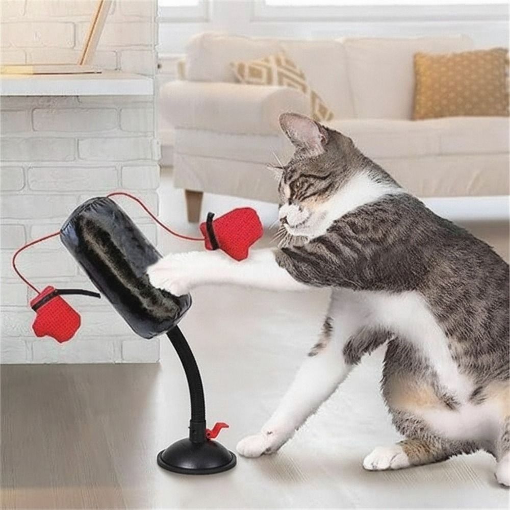 Zuignapbasis Kattenboksspeelgo - Boxing Bag Stand recensie en prijs