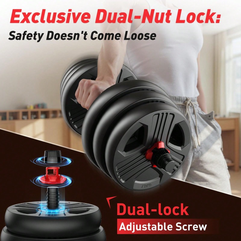 Verstelbare dumbbellset, 45/55 - Home Gym Used recensie en prijs