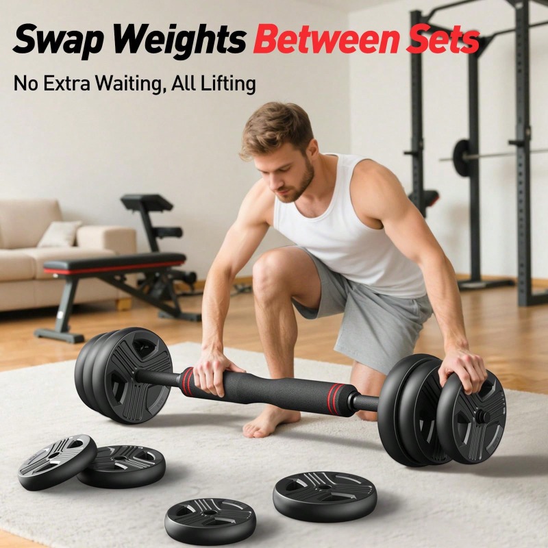 Verstelbare dumbbellset, 45/55 - Home Gym Used recensie en prijs