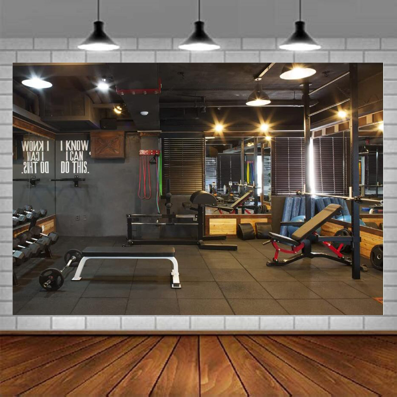 Gym Fotografie Achtergrond Fit - Home Gym Video recensie en prijs
