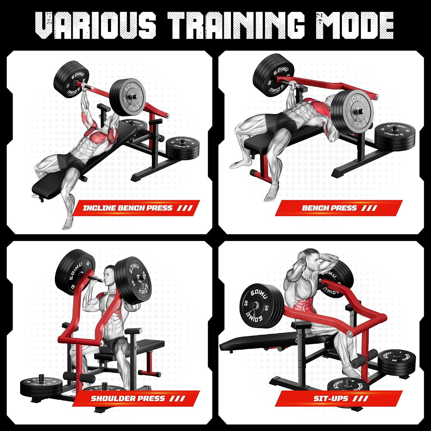 Borstpersmachine met samenkome - Home Gym Custom recensie en prijs