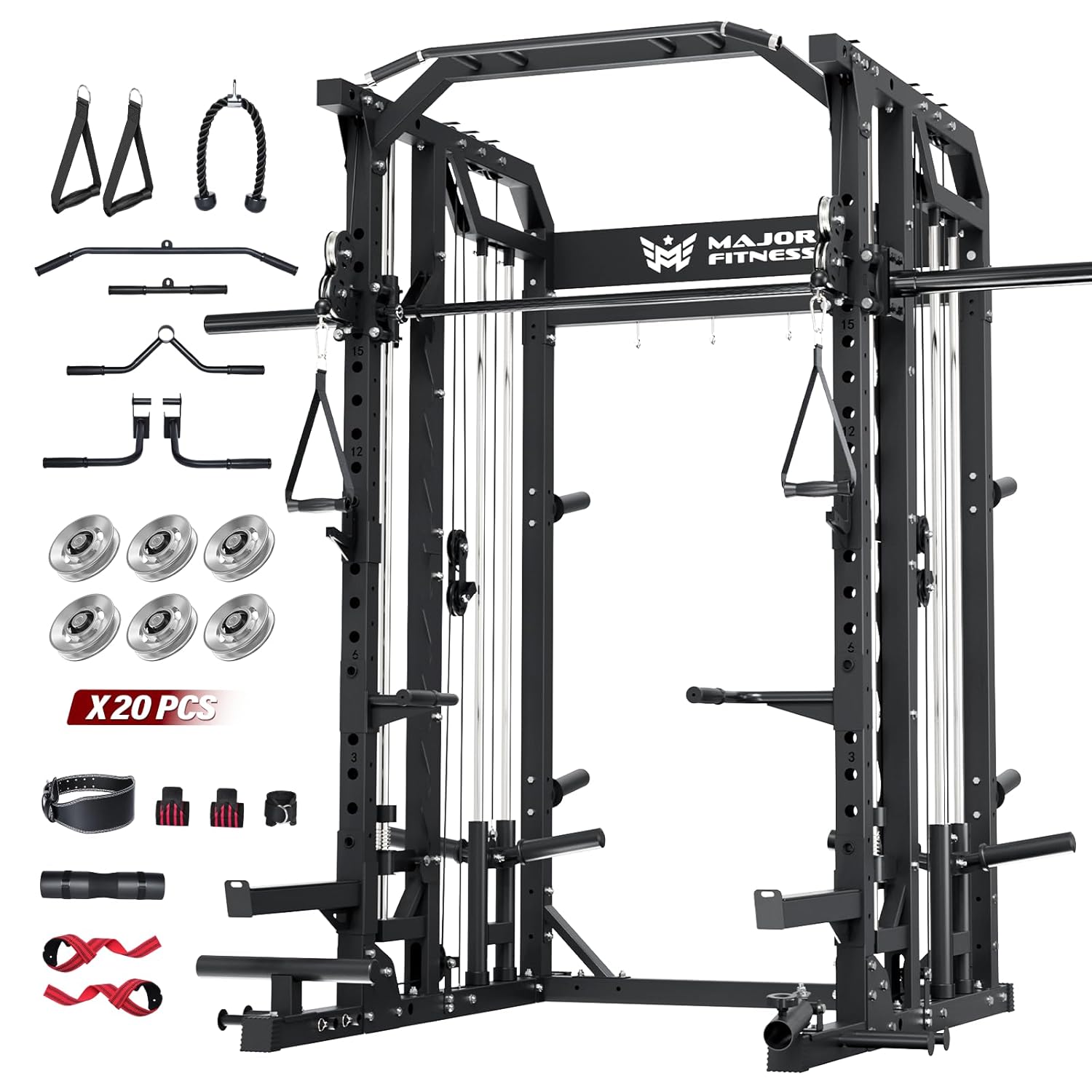 Smith Machine Home Gym Squat R - Home Gym Lat Pulldown Machine recensie en prijs