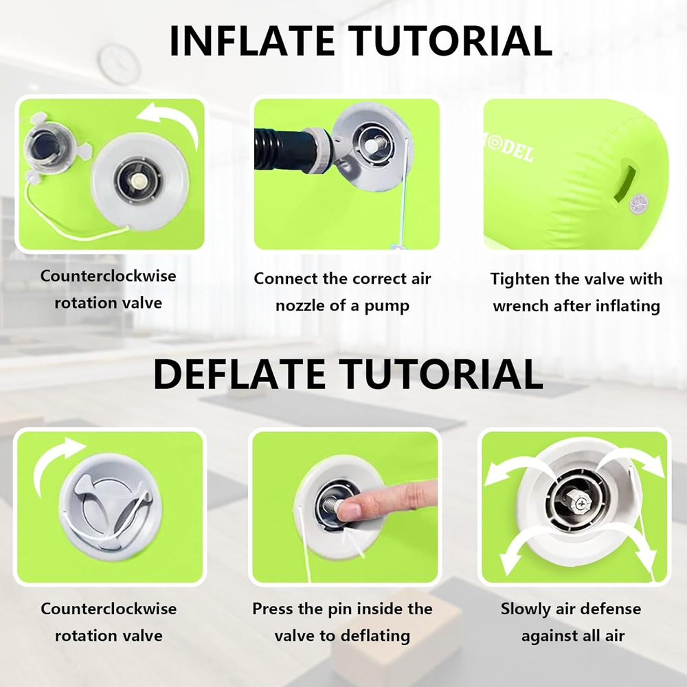 Opblaasbare luchtrolcilinder v - Home Gym Custom recensie en prijs