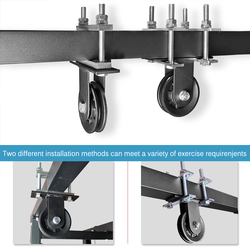 Heavy Duty katrolsysteem - Ver - Home Gym Lat Pulldown Machine recensie en prijs