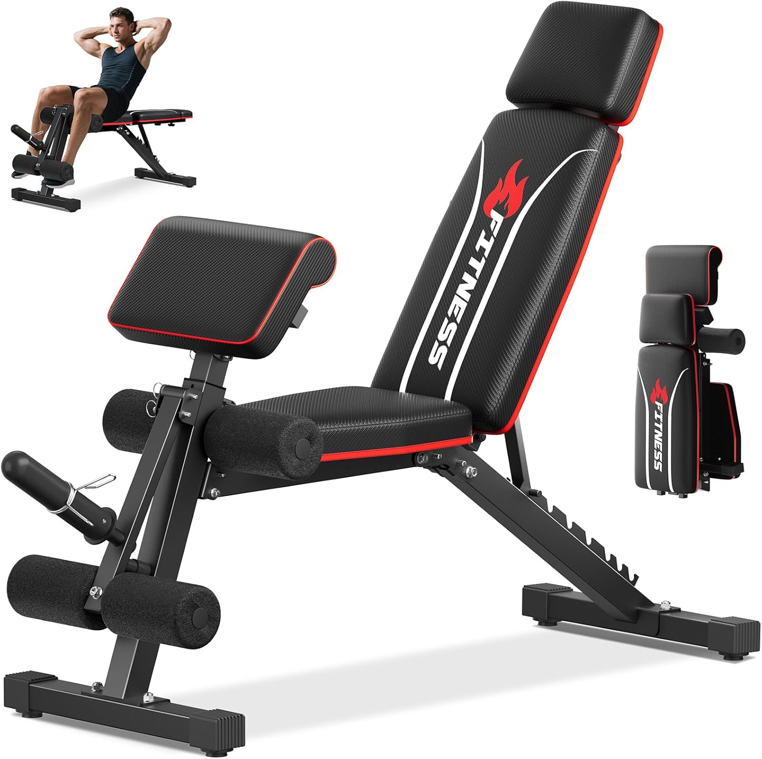Opvouwbare halterbank voor thu - Home Gym Weights recensie en prijs