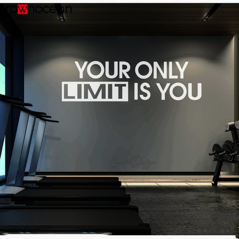 Uw Alleen Limiet Is U-Muurtatt - Home Gym On Wall recensie en prijs